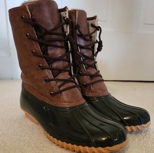 Sporto Duck Boots Size 10